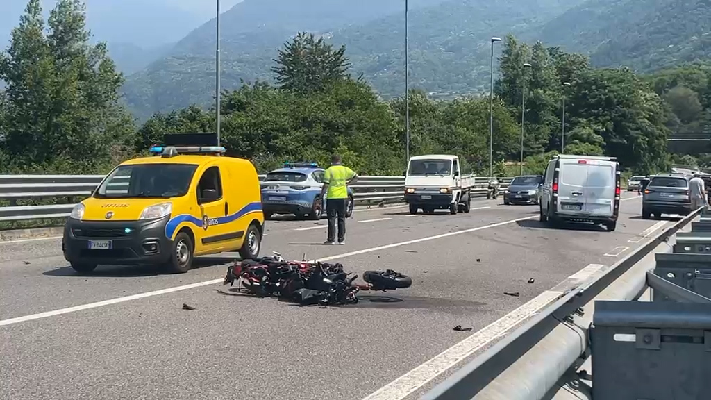 Braone: incidente sulla SS 42